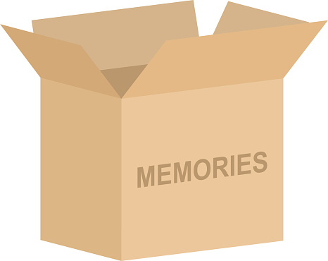 Memory Box Open Open Memory Box Vector Stock Illustration - Download Image Now - Box ...