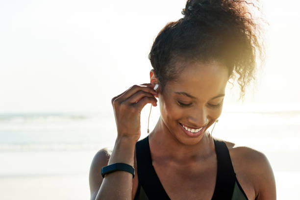 istock Earphones in, time to get fit 1082440970
