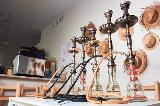 Photo of Group of hookahs