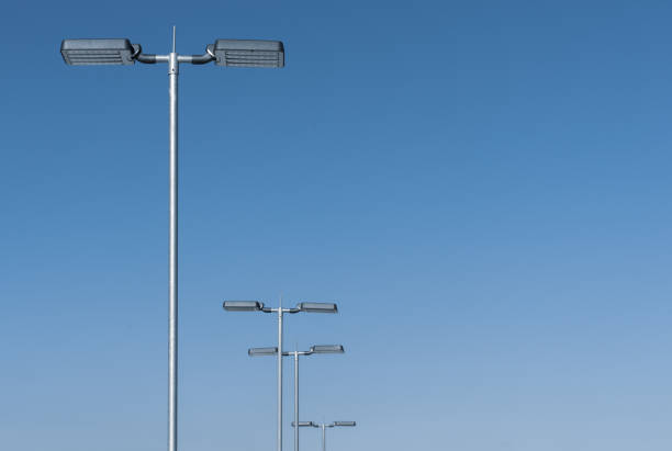 istock Low Angle View Of Street Lights Against Clear Sky 1082463994
