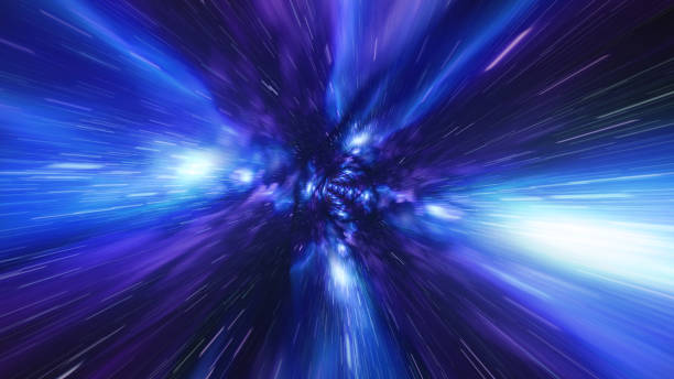 istock Jump in Time vortex tunnel blue galaxy background 1082483396