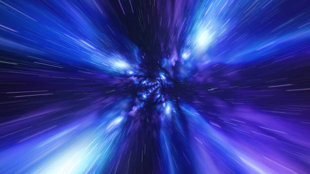 istock Jump in Time vortex tunnel blue galaxy background 1082483424