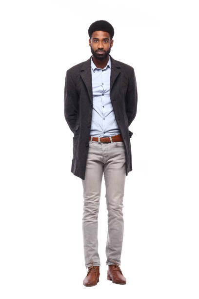 istock Beautiful black man in front of a colored background 1082488788