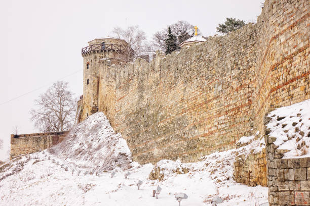 istock Fortress under the snow 1082490554