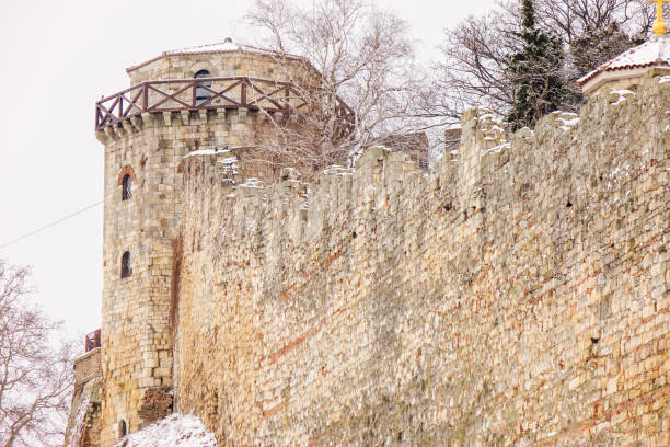 istock Fortress under the snow 1082491794