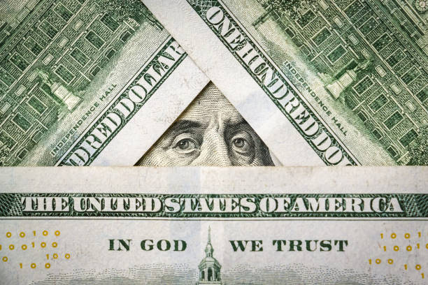 istock Closeup of dollar banknotes. 1082496606