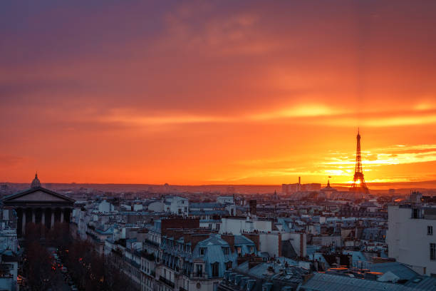 istock aerial view from the heights on paris and the eiffel tower 1082498410