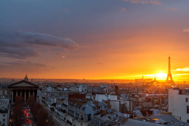 istock aerial view from the heights on paris and the eiffel tower 1082498422
