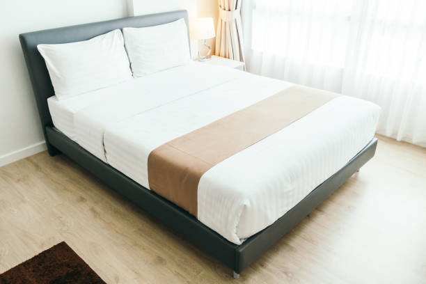 istock View Of Bed At Home 1082498842