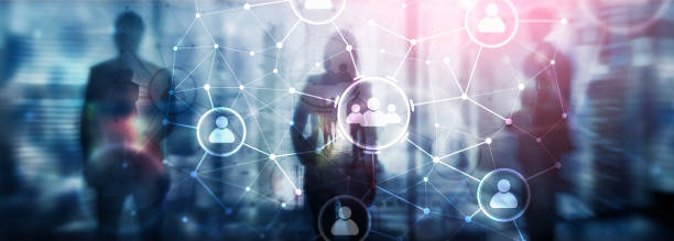 istock People relation and organization structure. Social media. Business and communication technology concept. 1082508340