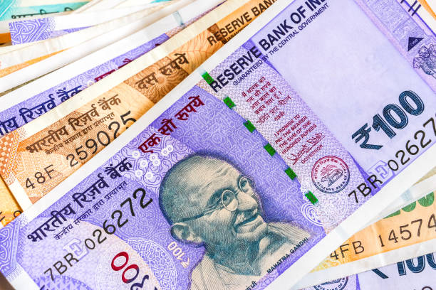 istock New indian 50, 100, 200, 500, 2000 rupees banknotes. 1082517968