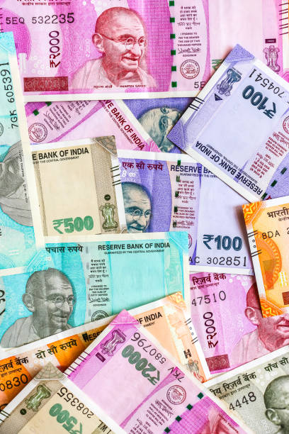 istock New indian 50, 100, 200, 500, 2000 rupees banknotes. 1082518652
