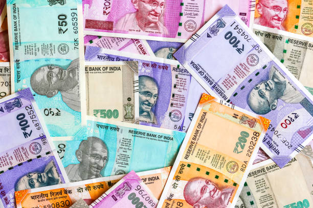 istock New indian 50, 100, 200, 500, 2000 rupees banknotes. 1082518992