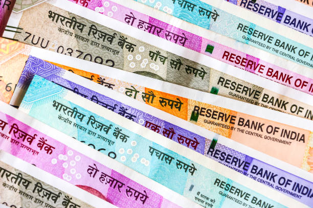 istock New indian 50, 100, 200, 500, 2000 rupees banknotes. 1082519048