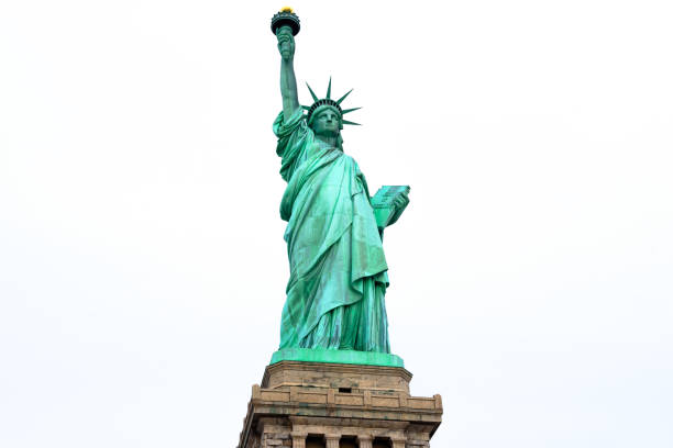 istock Statue of Liberty Isolated 1082519578