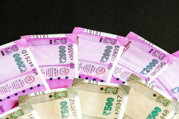 istock New indian 500, 2000 rupees banknotes. 1082521198