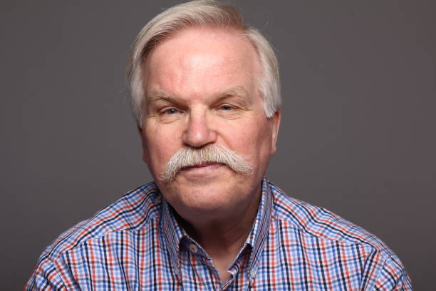 Beautiful caucasian older man