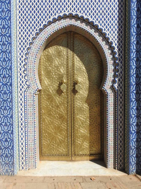 istock Golden doors of Dar el Makhzen 1082529380