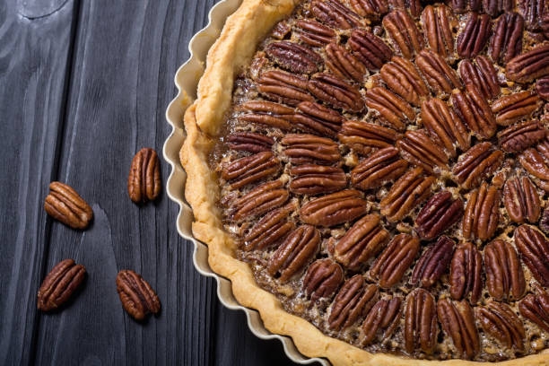 istock Autumn american pecan pie 1082530046