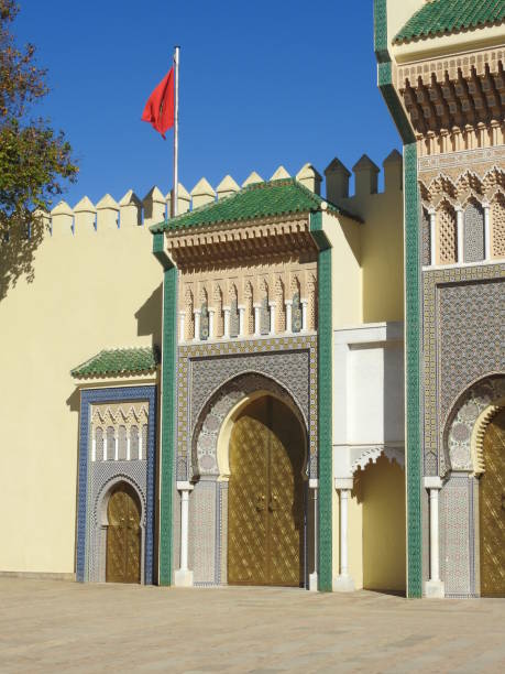 istock Golden doors of Dar el Makhzen 1082530162