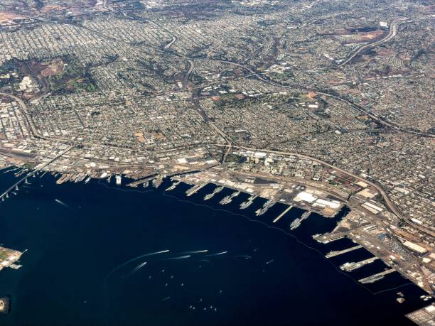 istock Aerial San Diego Navy Base 1082532050