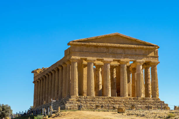 istock Concordia greek temple in Agrigento, Sicily 1082535732