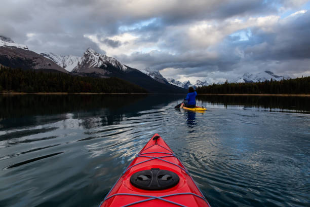 istock Girl Kayaking during Sunset 1082536508