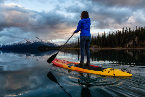 istock Girl Kayaking during Sunset 1082537214