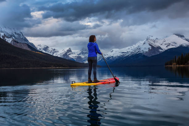 istock Girl Kayaking during Sunset 1082538480