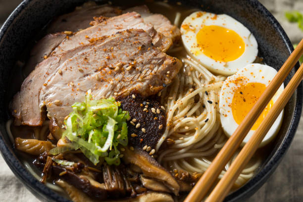 istock Homemade Japanese Pork Tonkotsu Ramen 1082539976