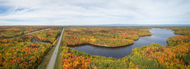 istock Aerial landscape during Fall Season 1082542972