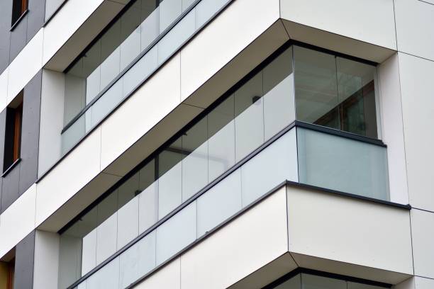 istock Facade of a modern apartment building 1082546750