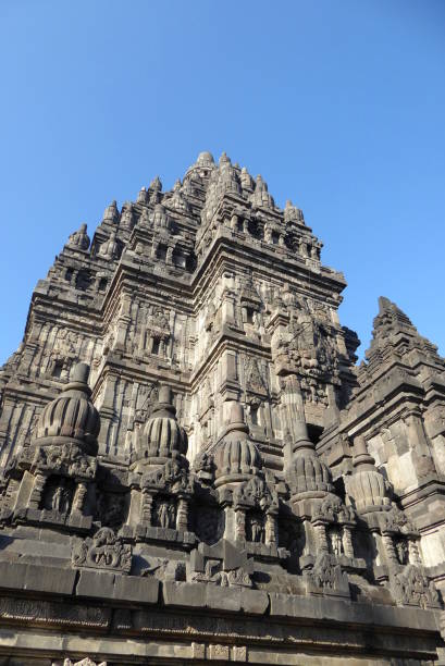 istock Sculptures on the Hindu Temple of Prambanan on Java, Indonesia 1082565304