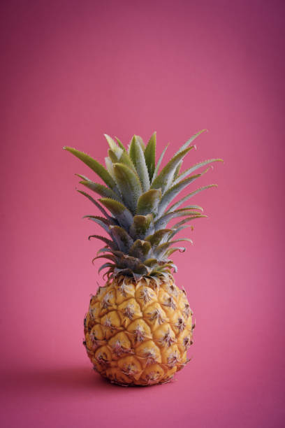 istock Fresh ripe whole pineapple fruite 1082578060