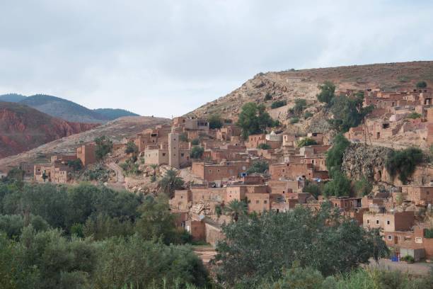 istock Ancient village in Atlas Mountains, Morocco 1082579984