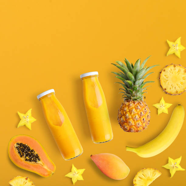 istock Smothies in bottles with fresh fruits 1082589276