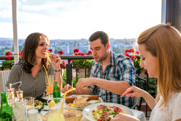 istock Friends enjoy in restaurant 1082592726