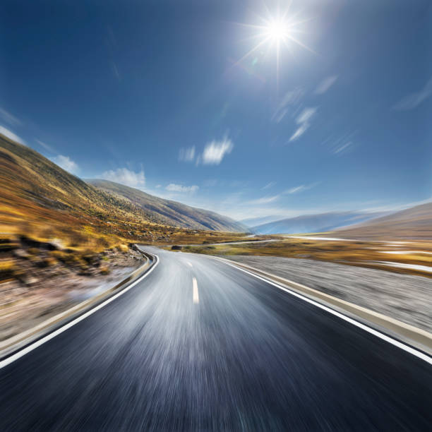 istock Natural scenery mountain roads 1082594660