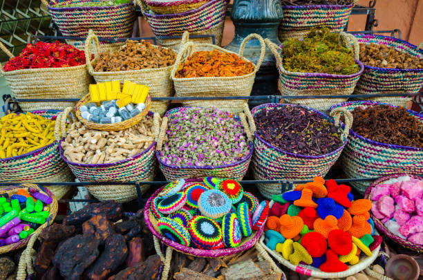 istock Moroccan herbs and beauty products in Marrakesh, Morocco 1082611948
