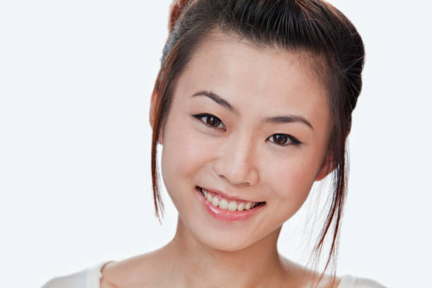 istock Chinese lady studio shot portrait 1082622876
