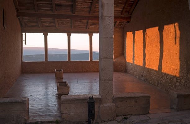 The cloister, Sénanque Abbey, Vaucluse