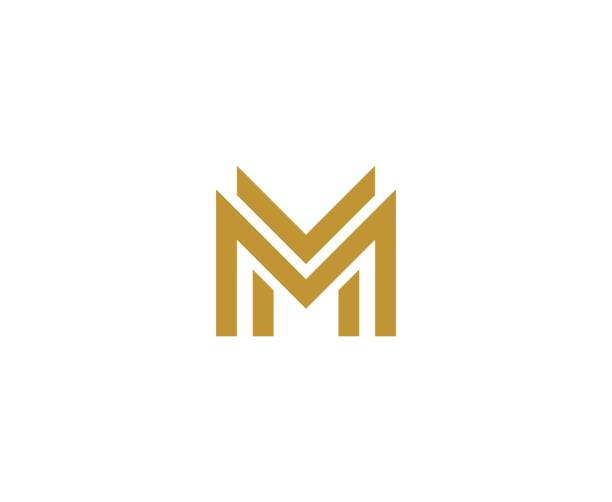 M icon This illustration/vector you can use for any purpose related to your business. letter m stock illustrations