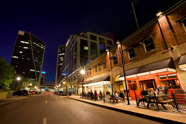 istock Night Scene from Downtown Regina 108267884