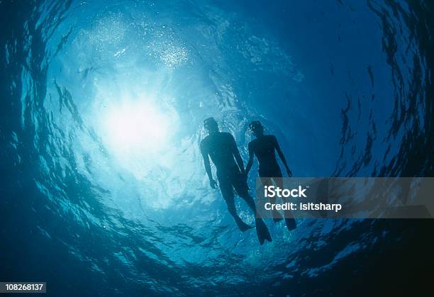 Snorkelling Stock Photo - Download Image Now - Snorkeling, Snorkel, Couple - Relationship