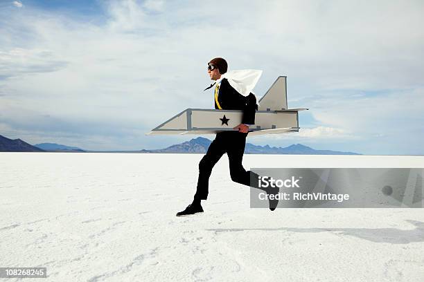Take Flight Stock Photo - Download Image Now - Piloting, Humor, Business