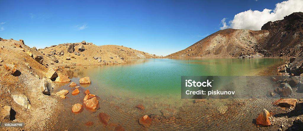 Emerald Lakes de montagne - Photo de Beauté de la nature libre de droits