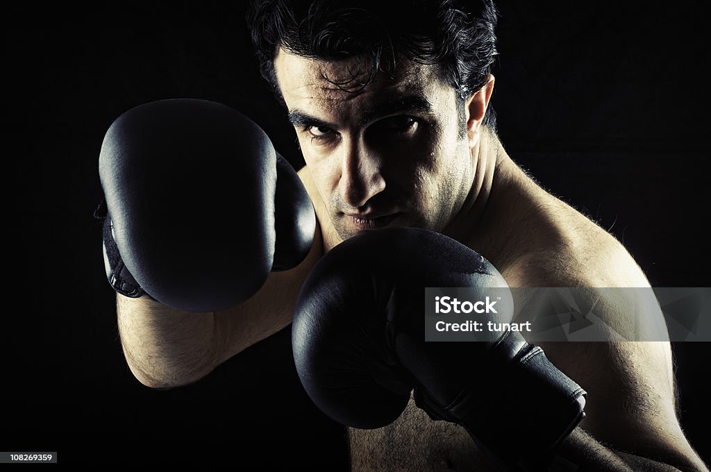 Boxer - Lizenzfrei Bewegung Stock-Foto