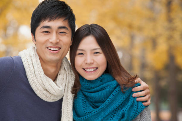 istock Smiling Chinese couple 1082694354