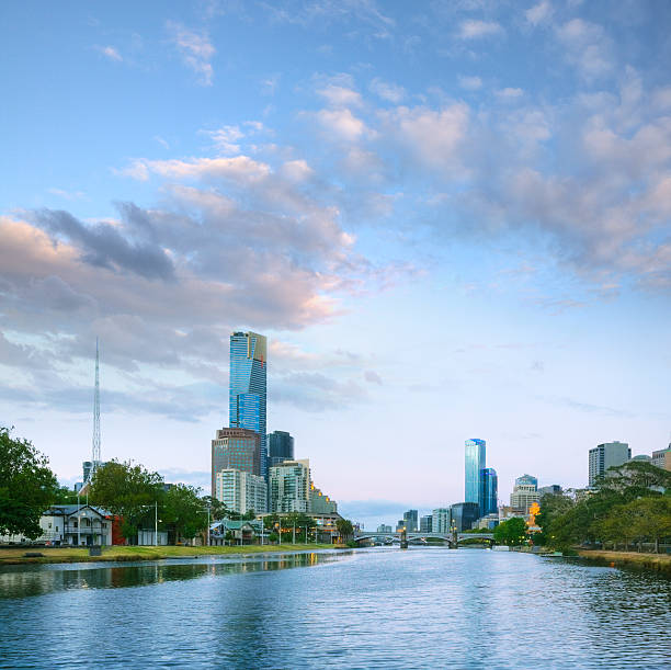 istock Melbourne Skyline Twilight Dawn CBD Yarra River 108269595