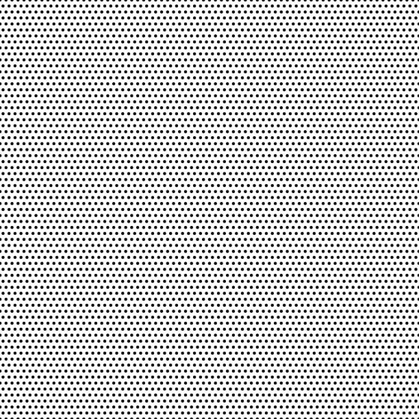 Seamless black dots - white background - vector Illustration Seamless black dots - white background - vector Illustration black and white backgrounds stock illustrations